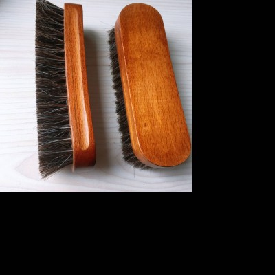 Natural Fine Horsehair Soft Auto Car Leather Seat Wood Handle Grip Cleaning Brush Sofa Car Seats Cleaning Nylon Brush